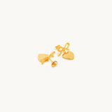 Aine Heart Earrings