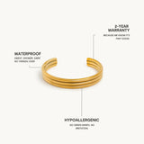 Sand Lines Cuff